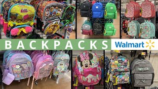 🎒ALL OF THE WALMART BACK TO SCHOOL BACKPACKS‼️WALMART SHOP WITH ME  WALMART BACK TO SCHOOL SHOPPING [upl. by Eednar]