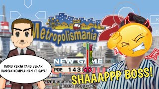 MEMBANGUN KOTA BUKANLAH HAL YANG MUDAHMETROPOLISMANIA 2 GAMEPLAYWALKTROUGH amp DOWNLOAD [upl. by Valenza]