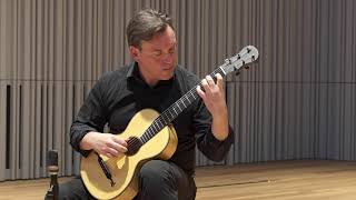 Altamira Vienna quotStaufferquot Guitar Demo  Bach Allemande 996 played by Ken Murray [upl. by Danila]