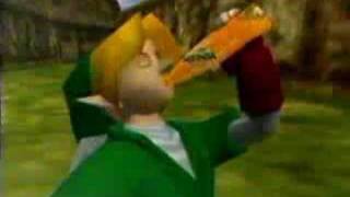 The Legend of Zelda Ocarina of Time  Mirinda commercial [upl. by Mastat66]