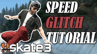 How to SPEED GLITCH in Skate 3 Detailed [upl. by Braeunig]