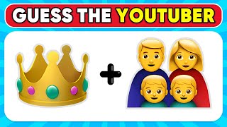 Can You Guess The YouTuber By Emoji  Emoji Quiz [upl. by Teriann]