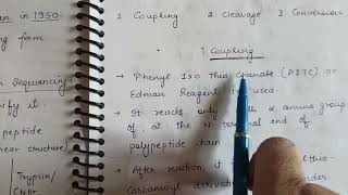 Edman Degradation Method of Protein Sequencing [upl. by Mcdade]