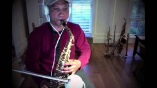 The Beatles  The Long and Winding Road  saxophone cover [upl. by Eilyr]