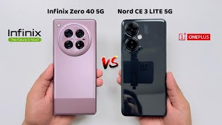 Infinix Zero 40 5G vs Oneplus Nord CE 3 Lite 5G Speed Test [upl. by Ayatal]