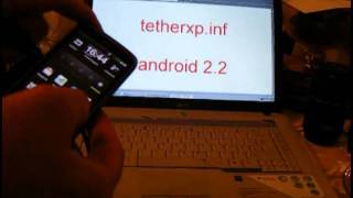 Tethering Your Android 22 Smartphone To Your Laptop For Internet Sharing [upl. by Ahsienel]