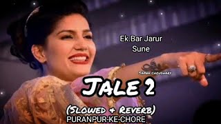 Tabij Bana Lu TaneJALE 2। Sapna Chaudhary New Song SlowedRebarb lofi [upl. by Annuahsal]