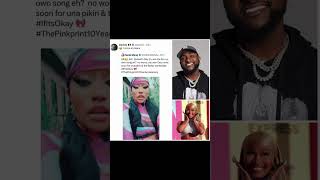 Nicki Minaj replies Davido in Pidgin English viralvideo nickiminaj afrobeats subscribe noiretv [upl. by Pearce]