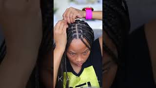 Knotless Box Braid Tutorial [upl. by Dode]