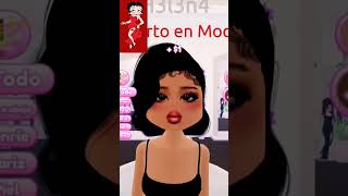 How to make a betty boop outfit in dress to impressNo vip needed [upl. by Crosby]