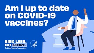 Ask a doctor Am I up to date on COVID19 vaccines  112224  Risk Less Do More [upl. by Mastat]