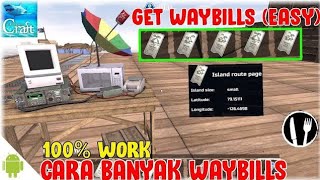 How To Get Waybills In Survival On Raft Crafting In The Ocean  Survival amp Craft Multiplayer [upl. by Essirehc]