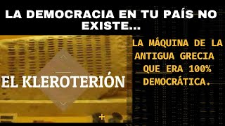 El KLEROTERIÓN  Funcionamiento y Democracia griega [upl. by Psyche]