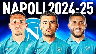 NAPOLI 202425 NUOVA DIFESA da SCUDETTO 🥵 News Calciomercato amp Trasferimenti [upl. by Fogel]