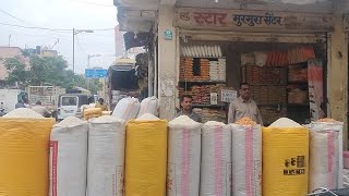 Nanded Puffed Rice Wholesale Market  Puffed Rice Market  Puffed Bussiness  Nanded Stree Food Vlog [upl. by Ahoufe]