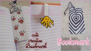 3 Creative amp cute Bookmark making Ideas  cute Bookmark  Bookmark making at home  diy bookmark [upl. by Anegroeg]