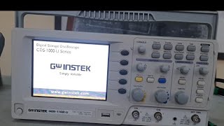 Kalibrasi Oscilloscope Digital GW INSTEK [upl. by Dlanigger911]