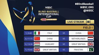 WBSC Blind Baseball International Cup 2024  Field I [upl. by Seavey]