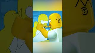 Lego Homère 😱😨 simpsons dessinanimé lessimpson [upl. by Etnohc]