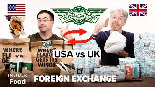 US vs UK Wingstop  Foreign Exchange  Food Wars [upl. by Yelruc]