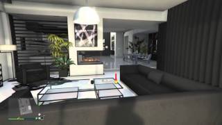 GTA V Online Penthouse Apartment Designs  Monochrome 5 of 8 [upl. by Sirovaj133]