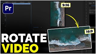 How to Rotate a video in Premiere Pro  Vertical To Horizontal [upl. by Malva496]