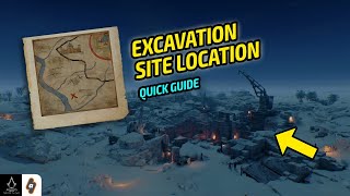 Excavation Site Map location in Assassins Creed Mirage [upl. by Nahs]