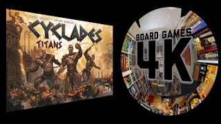 Cyclades Titans Boardgame amp Monuments Expansion 4 Player PlaythroughTutorial [upl. by Ahtamat530]