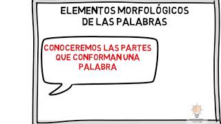 ESTRUCTURA DE LAS PALABRAS lexema raíz y morfema [upl. by Moses]