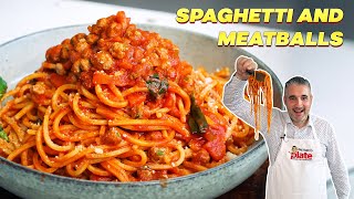 How to Make SPAGHETTI MEATBALLS Like an Italian [upl. by Baruch]