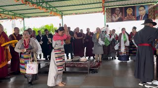 Mundgod Doeguling Mimang Celebrated 89th Birthday Of HH The 14th Dalai Lama at Norbu Rih [upl. by Lleryt]