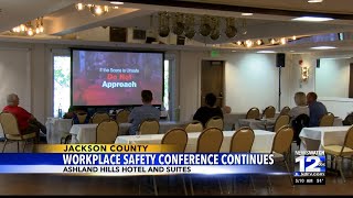 Workplace safety conference continues [upl. by Czarra344]