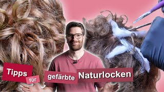 Tipps für gefärbte Naturlocken [upl. by Shaylynn97]