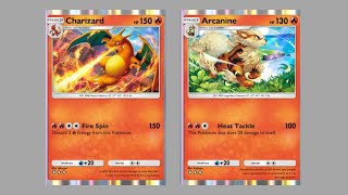 【Pokemon Pocket】Charizard and Arcanine Deck Battle [upl. by Gambrill]