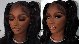 Smokey brown naked beat X transformation 🔥🤎darkskin makeuptutorial [upl. by Nrol914]