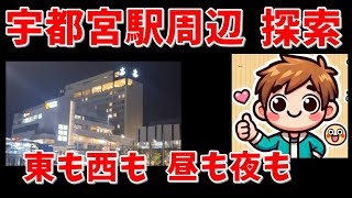 【宇都宮】宇都宮駅東口＆西口レポート！街歩きと繁華街のお店を探索。スナックで最悪の体験もあり [upl. by Heath240]