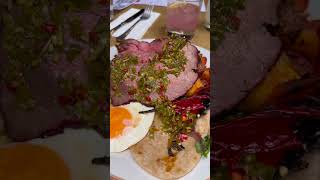 Meaty Bottomless Brunch  Best London Brunches  Temper London  DesignMyNight  Short [upl. by Eenot]