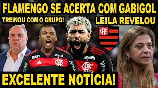 ACABOU A CONFUSÃO FLAMENGO SE ACERTA COM GABIGOL E ALINHA HOMENAGEM EXCELENTE NOTÍCIA NO MENGÃO E [upl. by Valina]