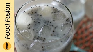 Doodh soda Milk Soda recipe by Food Fusion [upl. by Otaner]