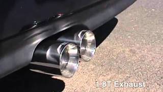 AWE Tuning MK4 18T Catback Exhaust [upl. by Bastien]