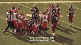 RHS vs West Monroe 2016 [upl. by Dnalloh806]