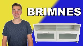 Step by Step  Brimnes TV Bench IKEA Tutorial [upl. by Leirraj]