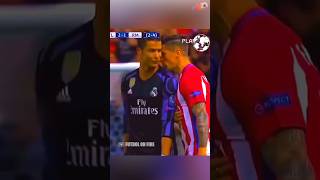 Sergio Ramos y su gesto a Cristiano Ronaldo futbol cristianoronaldo cr7 shorts [upl. by Joceline]