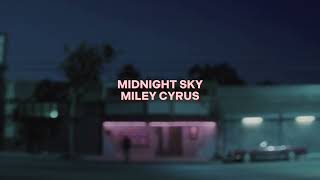 midnight sky miley cyrus — edit audio [upl. by Ardeha]