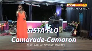 SISTA FLO  Camarade Camaron en live avec Jean Claude COINDIN chez KANAL AUSTRALTV [upl. by Onailime17]