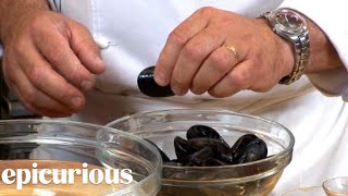 How to Make Belgian Moules Marinieres Part 1 [upl. by Lemrahc]