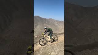 Bicicleta de madera en el Parque Ecológico La Molina shorts bike woodbike mtb [upl. by Torrlow129]