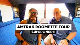 Amtrak Superliner Roomette Tour [upl. by Atnom]