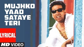 Mujhko Yaad Sataye Teri Lyrical Video Song Phir Hera Pheri Himesh ReshammiyaAkshay KumarRimi Sen [upl. by Wey]