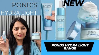 NEW Ponds Hydra Light Hyaluronic Acid Facewash Serum amp Night Cream  By HealthAndBeautyStation [upl. by Aibonez]